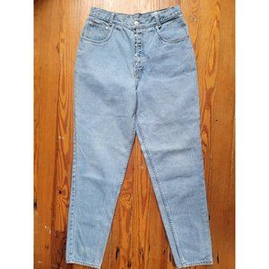 Lawman World Class Denim Size 13 Boot Cut Jeans Vintage High Waisted Button Fly